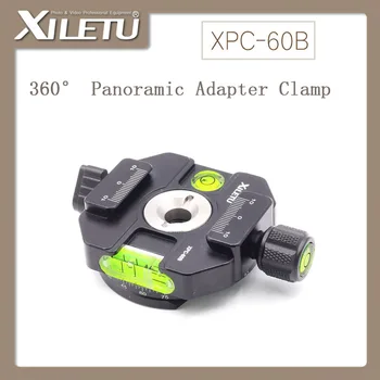 XILETU XPC-60B Aluminum Alloy Adapter Clamping Clamp&Quick Release Plate Interface Screw 1/4'-3/8' With 3 horizontal beads
XILETU XPC-60B Aluminum Alloy Adapter Clamping Clamp&Quick Release Plate Interface Screw 1/4'-3/8' With 3 horizontal beads