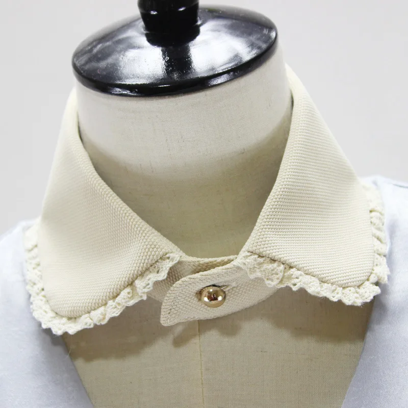 Fashion Blouse detachable false White Petite round necktie Doll Fake fold collar neck Beige peter pan false removable collar
Fashion Blouse detachable false White Petite round necktie Doll Fake fold collar neck Beige peter pan false removable collar