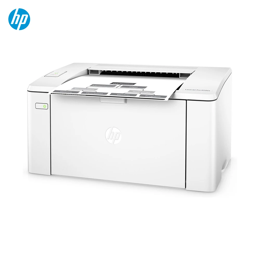 

Impresora HP LaserJet Pro M102a (Laser, 1200 x 1200 DPI, A4, 150 hojas, 23 ppm) Color blanco Printer
