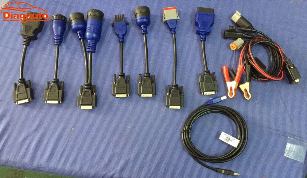 Diagauto On Promotion Full cables for NEXIQ USB Link 125032 for Nexiq Truck diagnostic Tool 9 cables
Diagauto On Promotion Full cables for NEXIQ USB Link 125032 for Nexiq Truck diagnostic Tool 9 cables