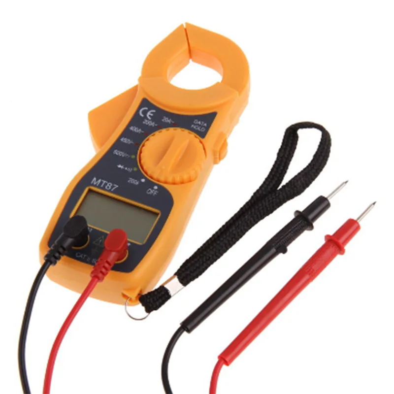 LCD Multimeter Digital Clamp Voltmeter Ammeter Ohmmeter Volt Tester Multimeter DC/AC Voltage AC Current Measurement
LCD Multimeter Digital Clamp Voltmeter Ammeter Ohmmeter Volt Tester Multimeter DC/AC Voltage AC Current Measurement
