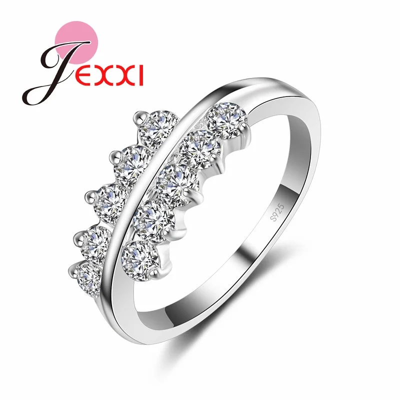 New Fashion 925 Serling Silver Jewelry Accessory Rings For Woman Best Gift Hot Sale Promise Ring Wedding/Engagement | Украшения и