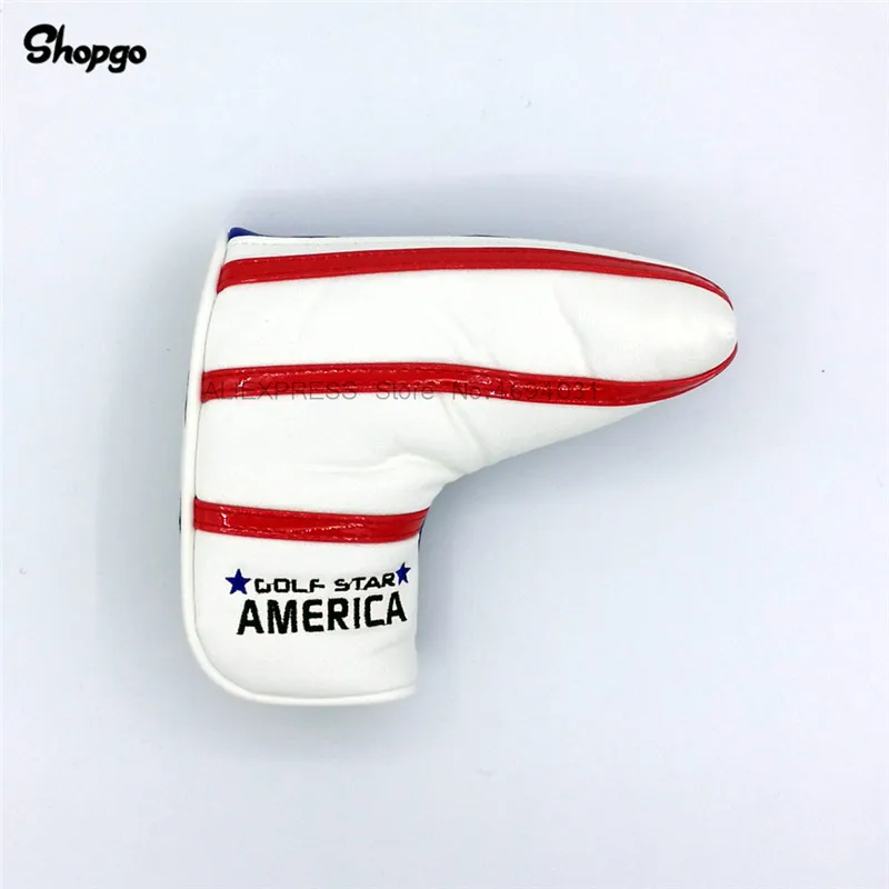 Blade Golf Star America Putter Cover With Magnetic Closure Outdoor Waterproof PU Golf HeadCover For Man Women
Blade Golf Star America Putter Cover With Magnetic Closure Outdoor Waterproof PU Golf HeadCover For Man Women