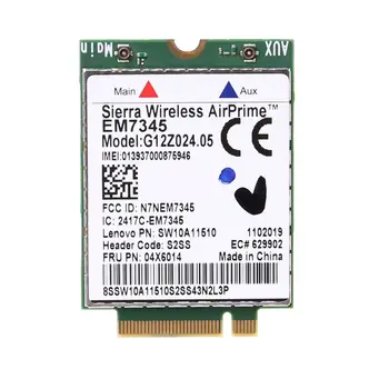 NoEnName_Null High Quality WWAN Wireless Card EM7345 4G LTE for Lenovo Thinkpad 04X6092 04X6015 04X6014 Sierra
NoEnName_Null High Quality WWAN Wireless Card EM7345 4G LTE for Lenovo Thinkpad 04X6092 04X6015 04X6014 Sierra