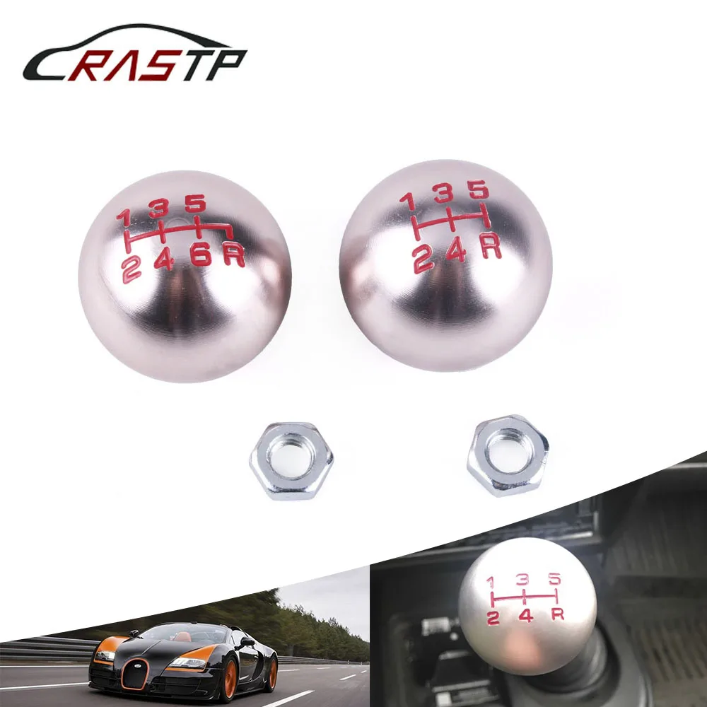 RASTP-1Pcs Car Styling 5/6 Lever Speed Manual Round Gear Shift Knobs M10x1.5 Thread for Honda /Civic /Odyssey /Accord RS-SFN052
RASTP-1Pcs Car Styling 5/6 Lever Speed Manual Round Gear Shift Knobs M10x1.5 Thread for Honda /Civic /Odyssey /Accord RS-SFN052