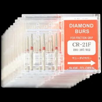 30Pcs(10Boxes) Dental Diamond Burs CR-21F Polisher Drill FG1.6mm High Speed Handpiece DIA-BURS
30Pcs(10Boxes) Dental Diamond Burs CR-21F Polisher Drill FG1.6mm High Speed Handpiece DIA-BURS