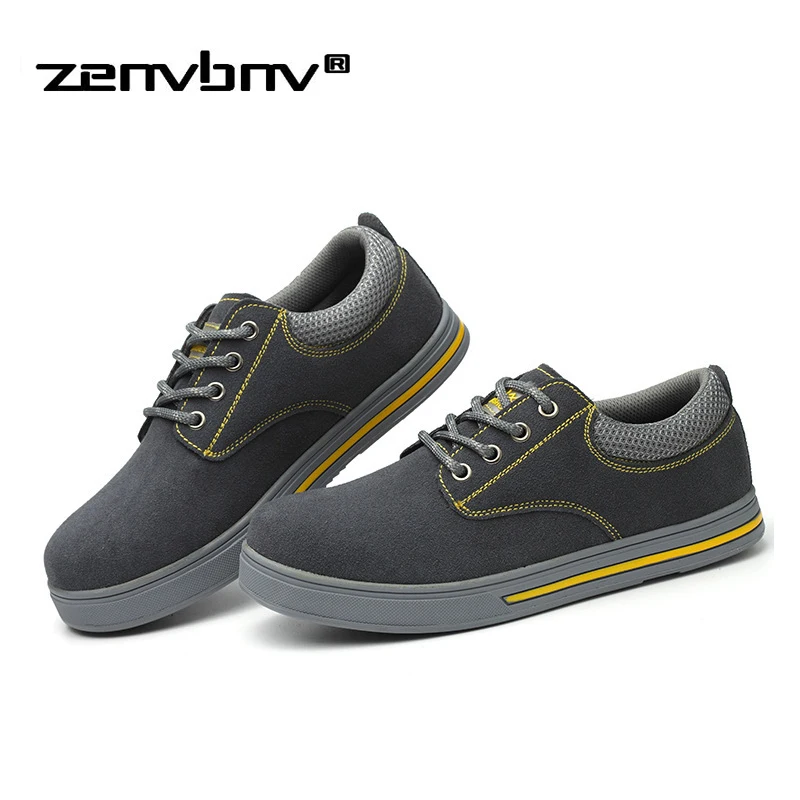 Steel Toe Safety Work Shoes Men 2018 Fashion Autumn Breathable Lace up Casual Boots Mens Labor Insurance Puncture Proof Shoes
Steel Toe Safety Work Shoes Men 2018 Fashion Autumn Breathable Lace up Casual Boots Mens Labor Insurance Puncture Proof Shoes