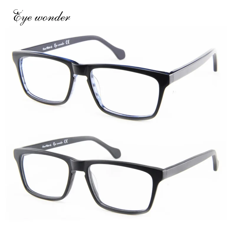 Eye wonder Men Classical Hand-made Acetate Frame Optical Glasses Frames Gafas de sol Bril New Year Sales
Eye wonder Men Classical Hand-made Acetate Frame Optical Glasses Frames Gafas de sol Bril New Year Sales