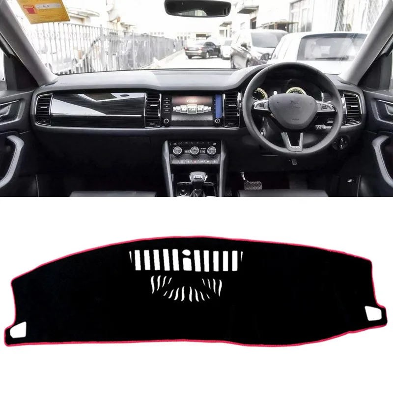 Auto Dashboard Cover Mat Pad Sun Shade Instrument Protective Carpet Car Styling Accessories RHD For Skoda Kodiaq 2017 2018 2019
Auto Dashboard Cover Mat Pad Sun Shade Instrument Protective Carpet Car Styling Accessories RHD For Skoda Kodiaq 2017 2018 2019