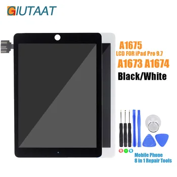 LCD Panel For iPad Pro 9.7 A1673 A1674 A1675 LCD Display Matrix Touch Screen Digitizer Sensor Tablet PC Assembly no Home Button
LCD Panel For iPad Pro 9.7 A1673 A1674 A1675 LCD Display Matrix Touch Screen Digitizer Sensor Tablet PC Assembly no Home Button