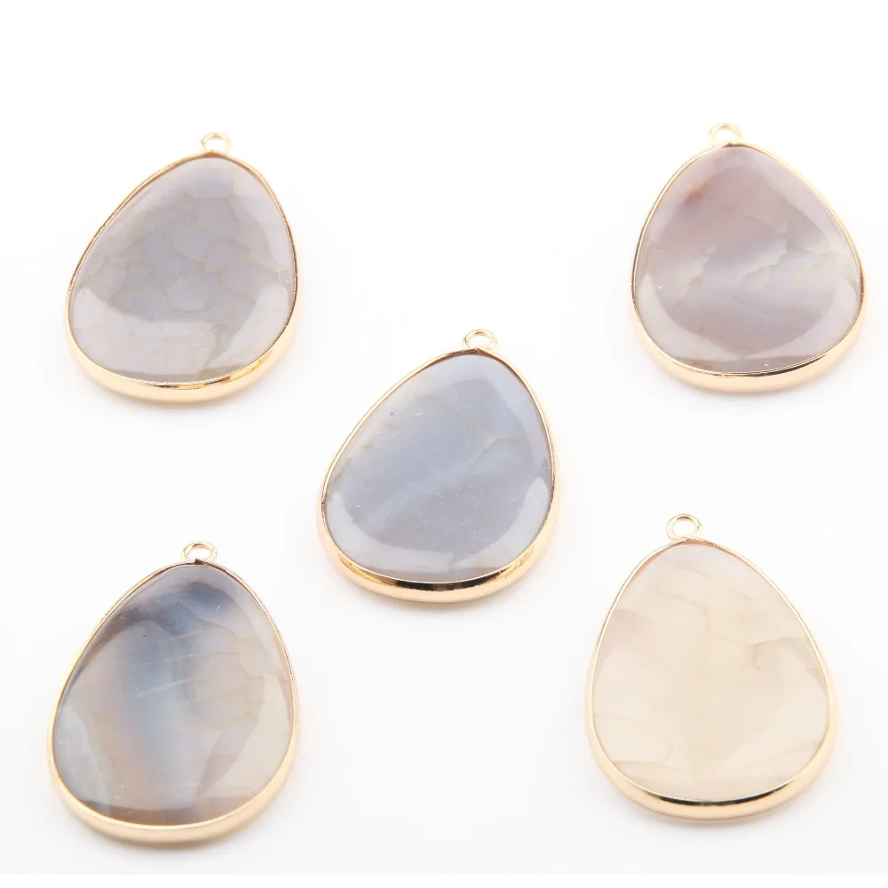 Wholesale Grey AgateNatural Stone Pendants Water Drop Shape DIY for Necklace or Jewelry Making
Wholesale Grey AgateNatural Stone Pendants Water Drop Shape DIY for Necklace or Jewelry Making