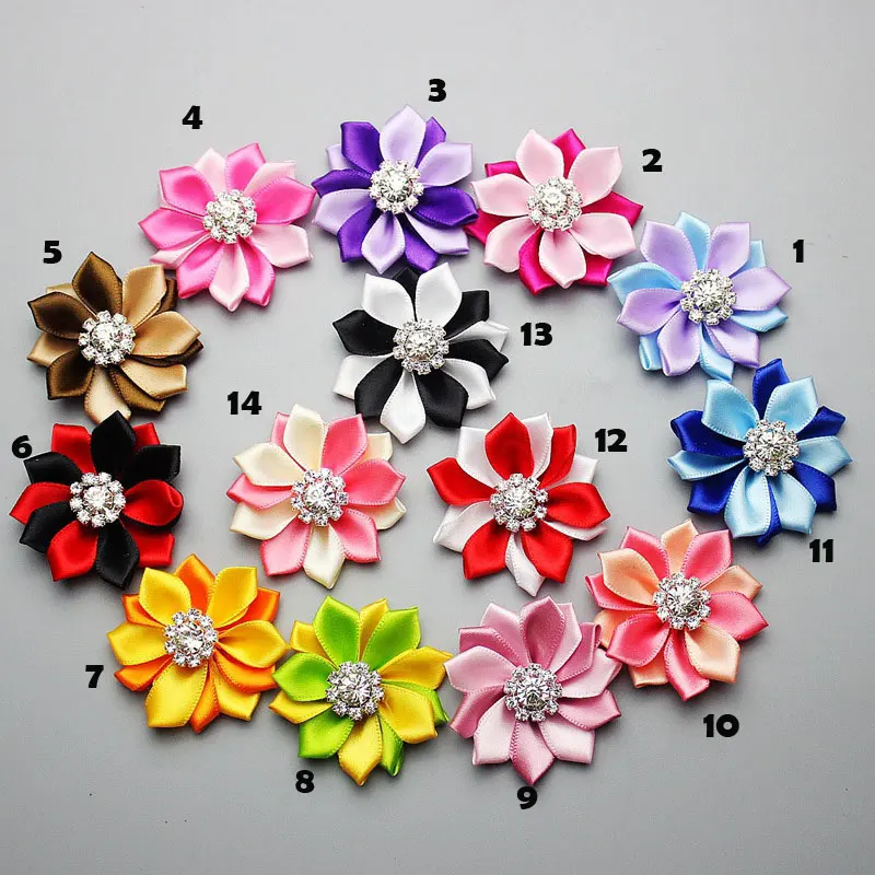 without Clip 2inch Small Satin Daisy Flower for making kids girls flower headband,Rhinestone DIY Satin Kanzashi Fabric Flower
without Clip 2inch Small Satin Daisy Flower for making kids girls flower headband,Rhinestone DIY Satin Kanzashi Fabric Flower