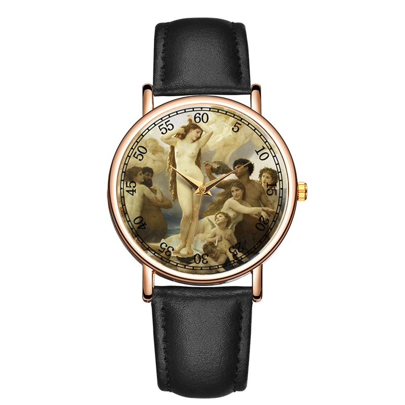 B-9114 Stylish Western Style Art Image Quartz Watch for Men Designer Rose Gold Case Leather Watch Strap Relogios Masculino
B-9114 Stylish Western Style Art Image Quartz Watch for Men Designer Rose Gold Case Leather Watch Strap Relogios Masculino