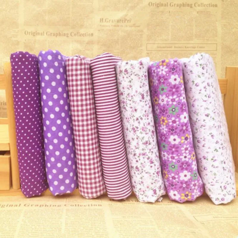 7pcs Cotton Fabric Handmade Sewing Home Decor Material Fabrics For Patchwork Felt Needlework DIY Floral Prints Fabric FAB07
7pcs Cotton Fabric Handmade Sewing Home Decor Material Fabrics For Patchwork Felt Needlework DIY Floral Prints Fabric FAB07