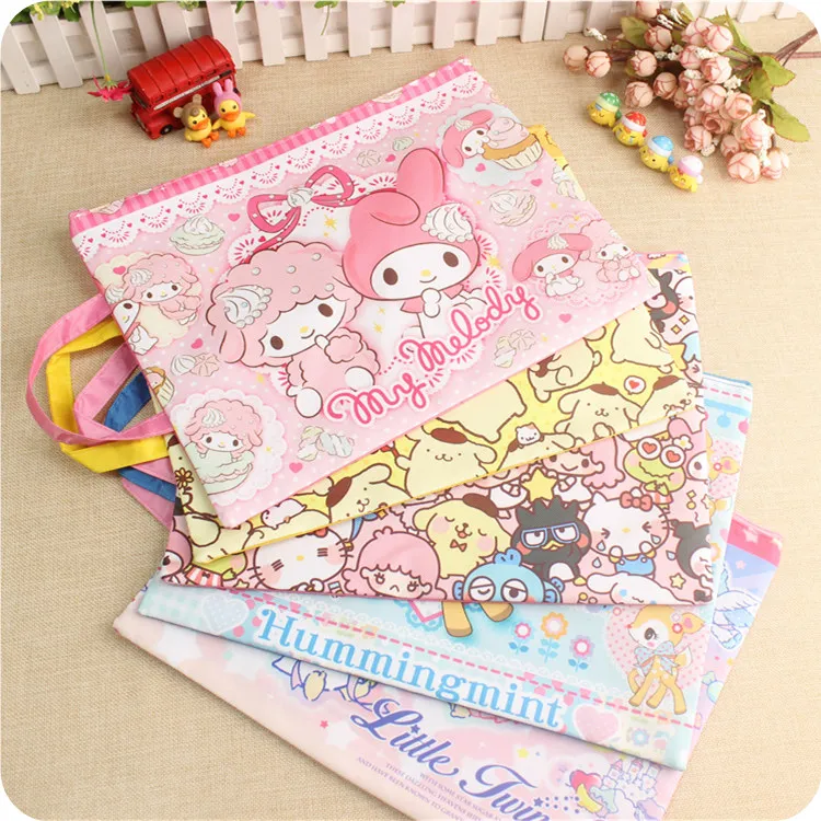 1 Pcs Kawaii My Melody Twin Stars Dog File Document Bag Folder Stationery Filing School Supply for girls
1 Pcs Kawaii My Melody Twin Stars Dog File Document Bag Folder Stationery Filing School Supply for girls