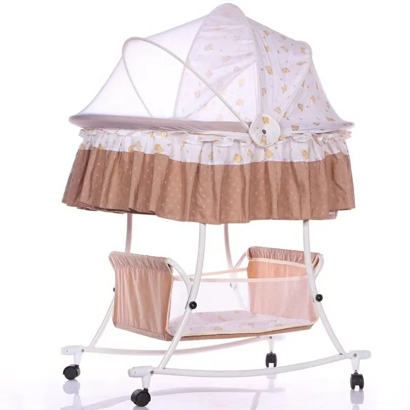 Baby Cradle Bed Multi-function Child Baby Rocking Bed Foldable with Roller Baby Sleeping Bed Bassinet Baby Crib
Baby Cradle Bed Multi-function Child Baby Rocking Bed Foldable with Roller Baby Sleeping Bed Bassinet Baby Crib