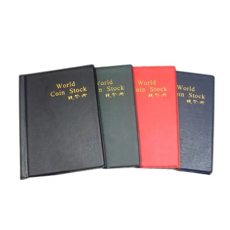 120 Coin Cases Holder Collection Penny Album Book Pockets Storage Fashion Convenient to carry
120 Coin Cases Holder Collection Penny Album Book Pockets Storage Fashion Convenient to carry