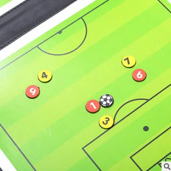 New Soccer Football Tactical Board Trainning Assisitant Equipments 2.5 Fold Leather Teaching Board LMH66
New Soccer Football Tactical Board Trainning Assisitant Equipments 2.5 Fold Leather Teaching Board LMH66