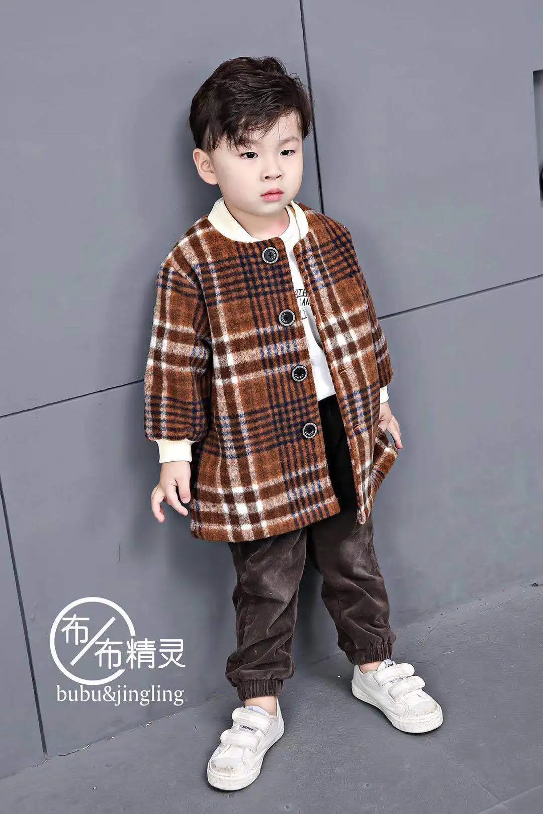 Autumn and Winter, New Girls, Korean Version of The Coat, Small and Medium Children's Collar, Lattice, Children's Coat, 077
Autumn and Winter, New Girls, Korean Version of The Coat, Small and Medium Children's Collar, Lattice, Children's Coat, 077
