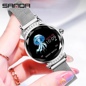 2019 new fashion smart watch female diamond glass mesh belt belt heart rate blood pressure sleep monitor fitness digital watch
2019 new fashion smart watch female diamond glass mesh belt belt heart rate blood pressure sleep monitor fitness digital watch