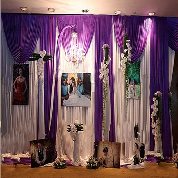Wedding backdrops purple silk cloth for wedding party decoration photography studio wedding backdrop curtain
Wedding backdrops purple silk cloth for wedding party decoration photography studio wedding backdrop curtain
