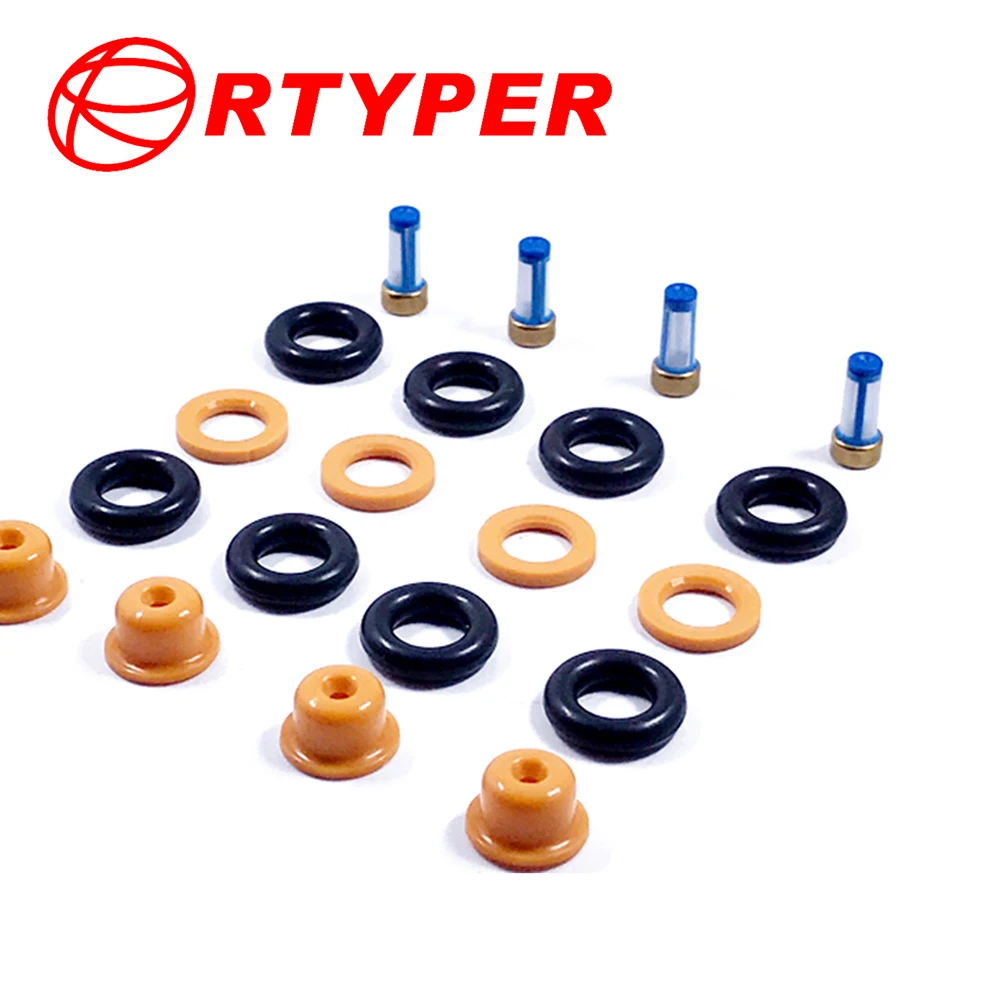 Four Sets Injector Repair Kits Micro Filter Oring Plastic Gasket Pintle Cap 02105 For Bosch Universal Injector
Four Sets Injector Repair Kits Micro Filter Oring Plastic Gasket Pintle Cap 02105 For Bosch Universal Injector