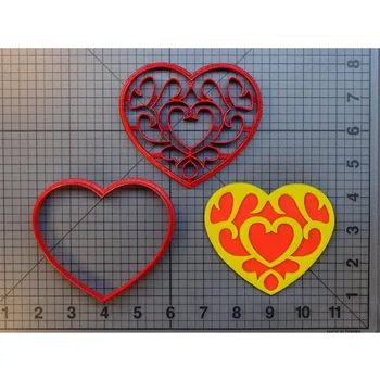 Legend of Zelda Heart Cookie Cutter Cake Cutter Custom Made 3D Printed Fondant Cake Decorating Tools Fondant Cupcake Mould
Legend of Zelda Heart Cookie Cutter Cake Cutter Custom Made 3D Printed Fondant Cake Decorating Tools Fondant Cupcake Mould