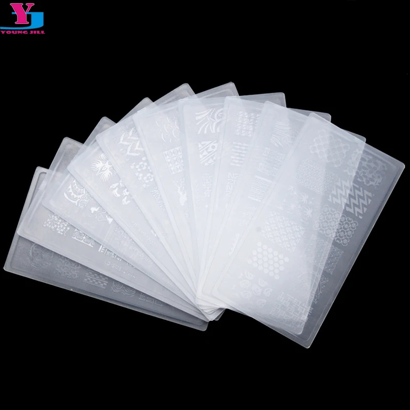 Wholesale 10pcs/lot Nail Art Stamping Plastic Image Plates Rctangular Assiette DIY Kit Polish Stencil Nail Tools For Women Girl
Wholesale 10pcs/lot Nail Art Stamping Plastic Image Plates Rctangular Assiette DIY Kit Polish Stencil Nail Tools For Women Girl