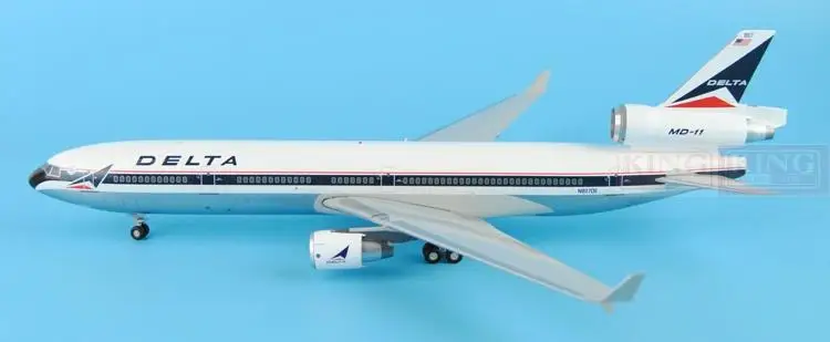 G2DAL407 America MD-11 N807DE GeminiJets 1:200 Delta commercial jetliners plane model hobby