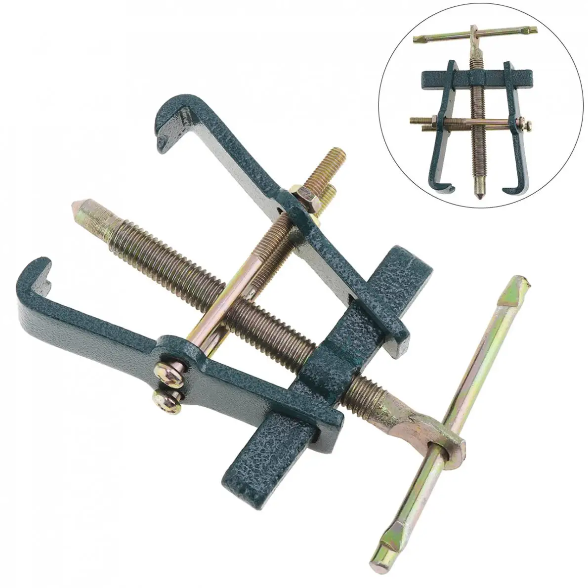 3 Inch Durable Two-claw Puller Separate Lifting Device Multi-purpose Pull Strengthen Bearing Rama for Auto Mechanic Hand Tools
3 Inch Durable Two-claw Puller Separate Lifting Device Multi-purpose Pull Strengthen Bearing Rama for Auto Mechanic Hand Tools