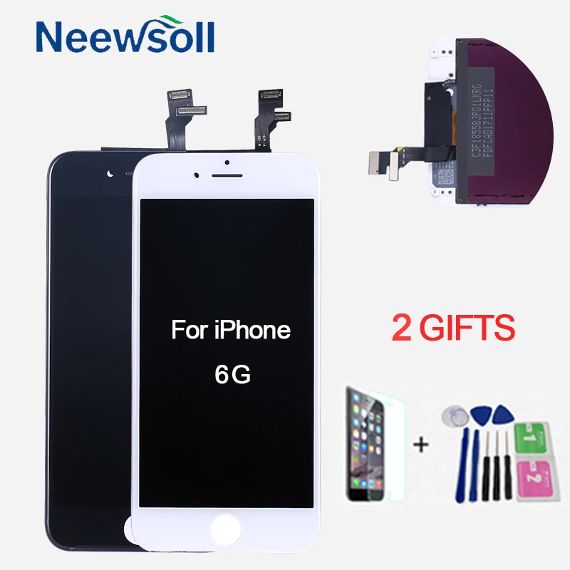 Digitizer Replacement Assembly for iPhone 6 LCD Display Touch Screen Black White Pantalla Panel 100% Tested
Digitizer Replacement Assembly for iPhone 6 LCD Display Touch Screen Black White Pantalla Panel 100% Tested