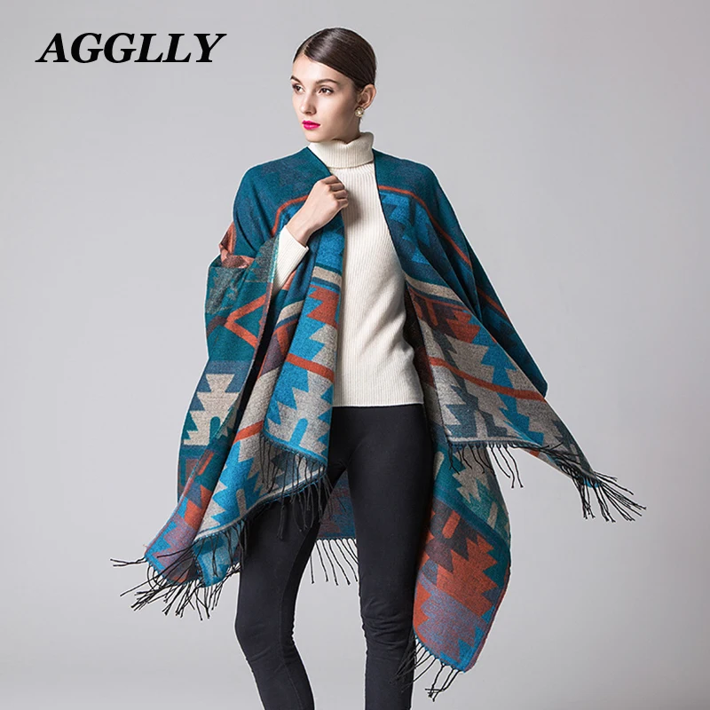 Boho Ladies Warm Winter Hooded Wrap Poncho Lush Cape Mantle Ponchos And Capes Aztec Outwear Abrigo Mujer Wool Stoles Coat A36
Boho Ladies Warm Winter Hooded Wrap Poncho Lush Cape Mantle Ponchos And Capes Aztec Outwear Abrigo Mujer Wool Stoles Coat A36