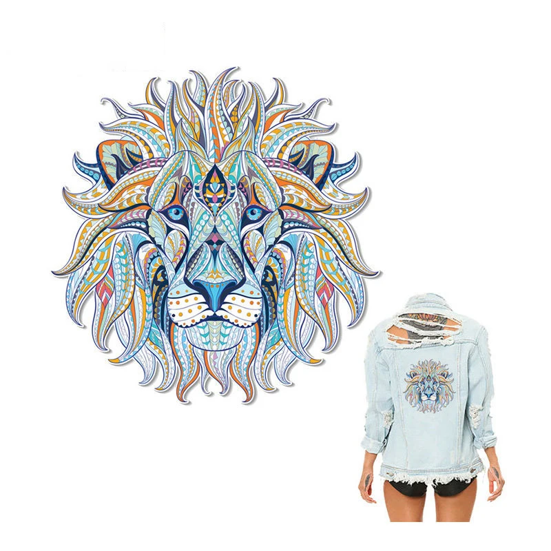 Lion Patches Iron On Patches For Clothes A-level Washable DIY Decoration T-shirt Dresses 23.5*24cm Appliques
Lion Patches Iron On Patches For Clothes A-level Washable DIY Decoration T-shirt Dresses 23.5*24cm Appliques
