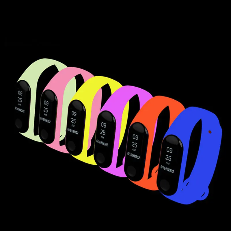 Mi Band 3 Smart Wristband Luminous Silicone wrist strap For Xiaomi Mi Band 3 Bracelet Night Light pulsera Miband 3 Strap
Mi Band 3 Smart Wristband Luminous Silicone wrist strap For Xiaomi Mi Band 3 Bracelet Night Light pulsera Miband 3 Strap