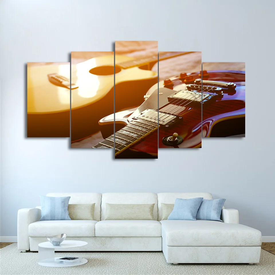 Home Decor Modern HD Printed Wall Art Pictures 5 Pieces Classical Guitar Canvas Painting Living Room Modular Music Poster PENGDA
Home Decor Modern HD Printed Wall Art Pictures 5 Pieces Classical Guitar Canvas Painting Living Room Modular Music Poster PENGDA