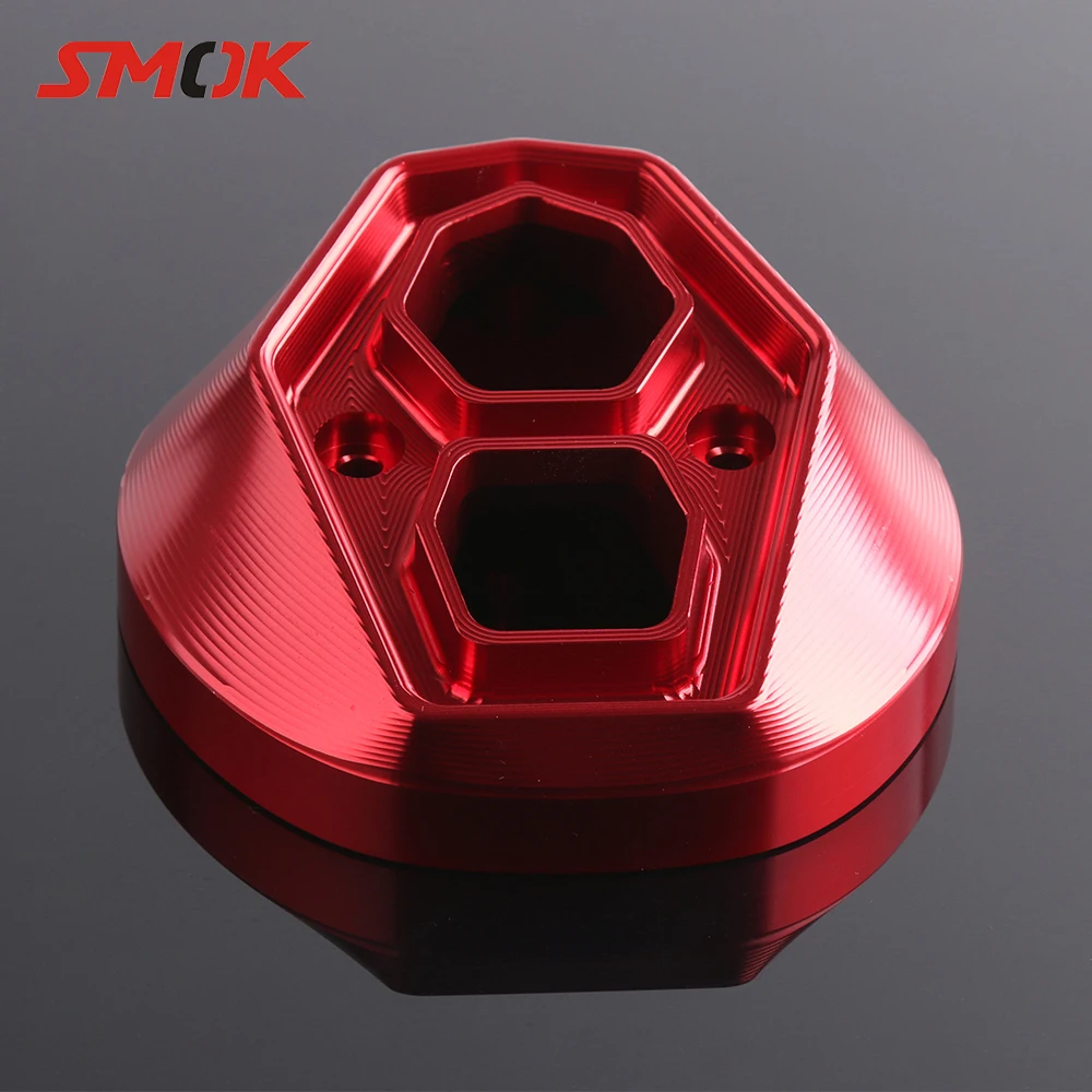 Алюминиевый глушитель выхлопной трубы SMOK CNC для мотоцикла декоративная Защитная