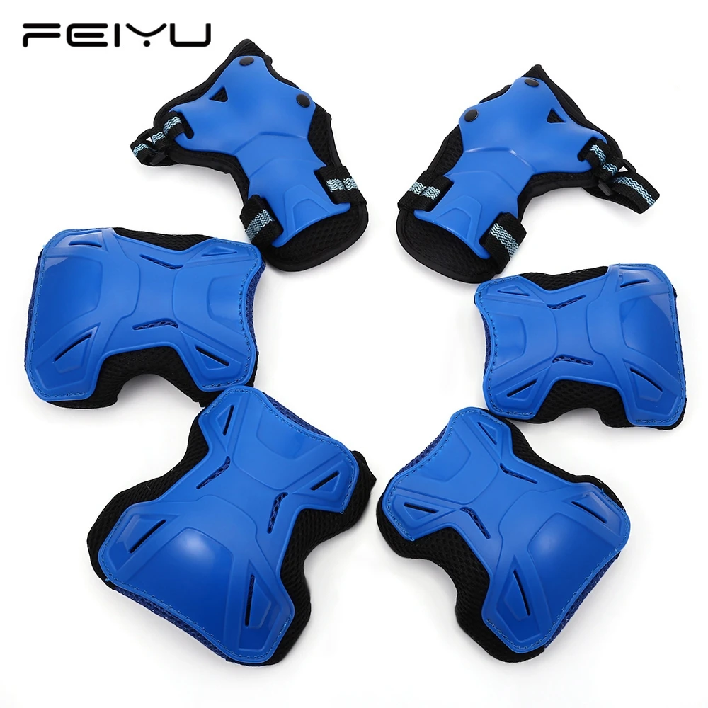 6 in 1 Skating Cycling Roller Skating Protection Set Kids Knee Elbow Wrist Guards Protective Pads Multi Sport Protective Gear
6 in 1 Skating Cycling Roller Skating Protection Set Kids Knee Elbow Wrist Guards Protective Pads Multi Sport Protective Gear