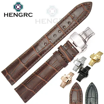 18 19 20 21 22mm 24mm Watchbands Belt Men Women Black Brown High Quality Genuine Leather Watch Band Strap Deployment Clasp
18 19 20 21 22mm 24mm Watchbands Belt Men Women Black Brown High Quality Genuine Leather Watch Band Strap Deployment Clasp