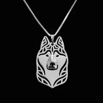 Gold Silver Color Siberian Husky Pendant Necklace Hunger Games Necklace Women Best Friend Choker 10pcs/lot
Gold Silver Color Siberian Husky Pendant Necklace Hunger Games Necklace Women Best Friend Choker 10pcs/lot