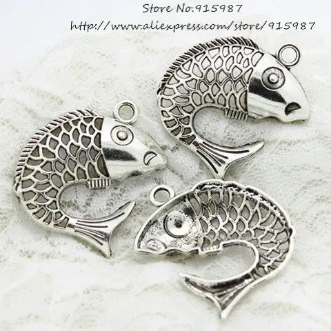 Sweet Bell 10 pcs/lot Vintage Charms Fish Pendant Antique 44*45mm Fit Bracelets Necklace DIY Metal Jewelry Making 3B370
Sweet Bell 10 pcs/lot Vintage Charms Fish Pendant Antique 44*45mm Fit Bracelets Necklace DIY Metal Jewelry Making 3B370