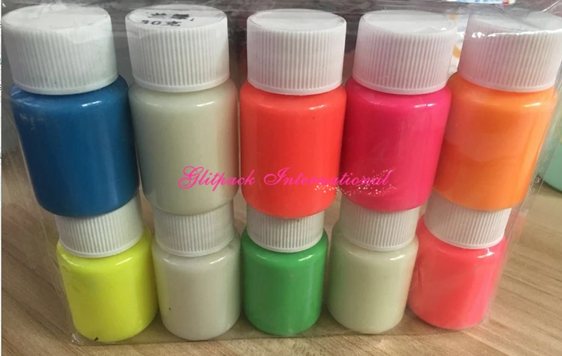 bottle painting pigment