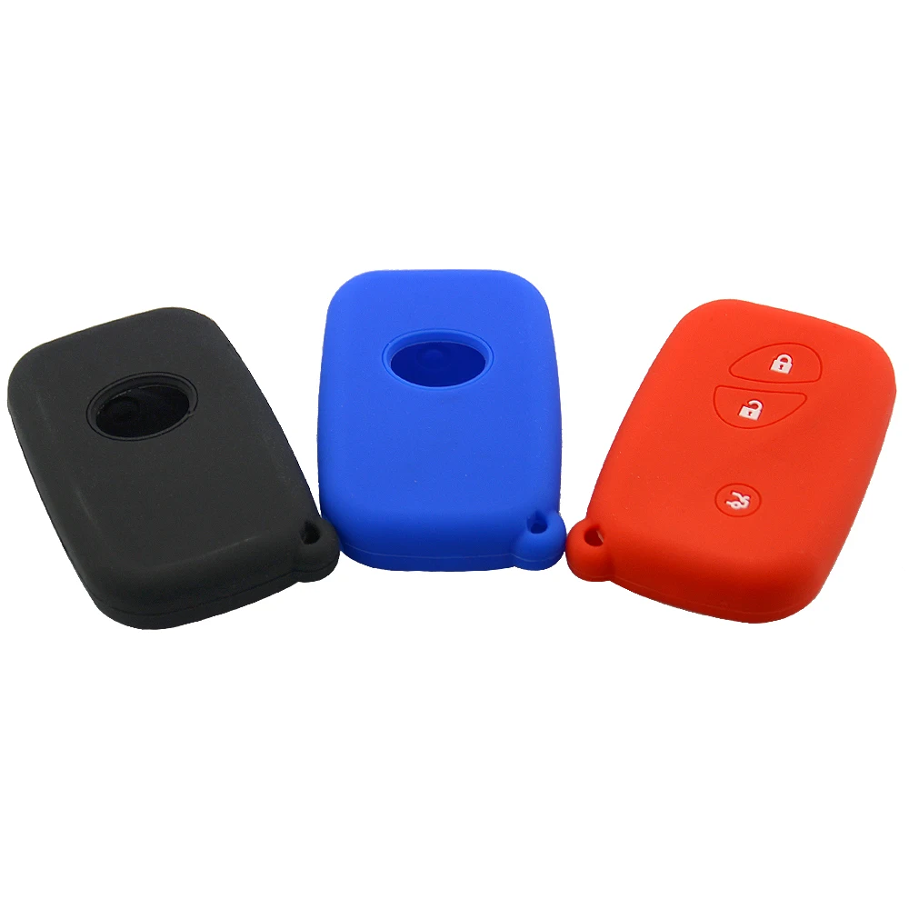 3 button silicone car key for Lexus 2