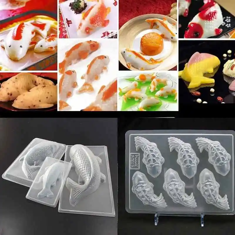 Ledifly New 3D Koi Fish Shape Plastic Cake Chocolate Jelly Sugarcraft Mould Mold DIY
Ledifly New 3D Koi Fish Shape Plastic Cake Chocolate Jelly Sugarcraft Mould Mold DIY