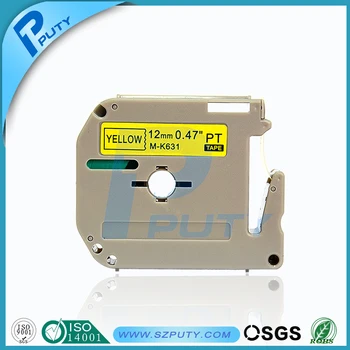 30PK P-touch 12mm*8m thermal M tape cartridge M-K631