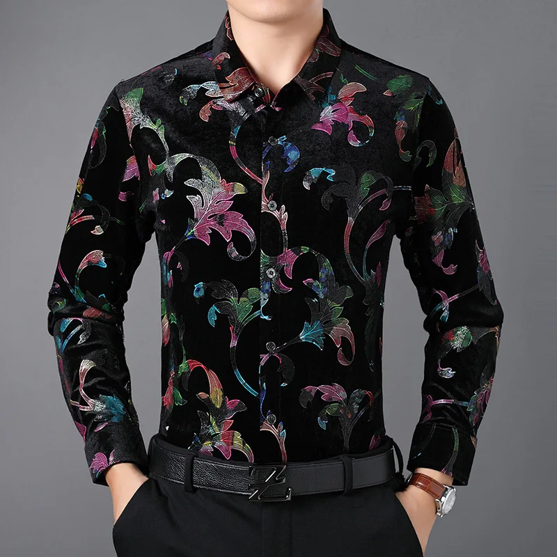 European style creative 3d printing fashion luxury long sleeve shirt Autumn 2018 New quality silk cotton smooth shirt men M-XXXL
European style creative 3d printing fashion luxury long sleeve shirt Autumn 2018 New quality silk cotton smooth shirt men M-XXXL