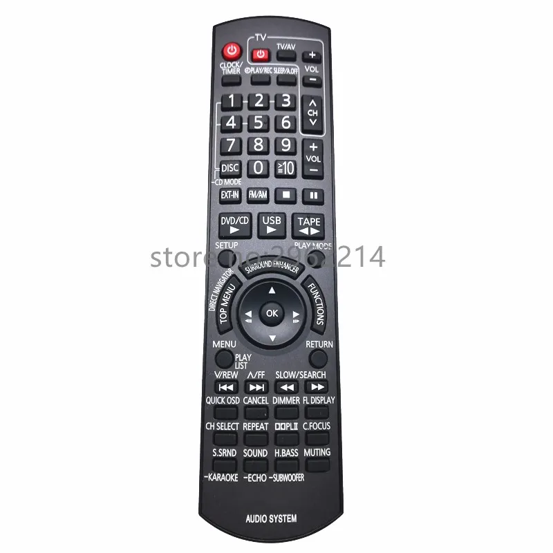 Original new remote control N2QAYB000270 suitable for panasonic HI-FI amplifier SA-VK870 remote control
Original new remote control N2QAYB000270 suitable for panasonic HI-FI amplifier SA-VK870 remote control
