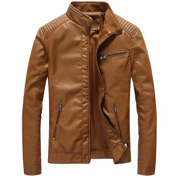 Large Size M-5XL Men Leather Coat Leather Jacket Motorcycle Jackets Male Skin Overcoat Leather For 2018 Autumn Winter
Large Size M-5XL Men Leather Coat Leather Jacket Motorcycle Jackets Male Skin Overcoat Leather For 2018 Autumn Winter