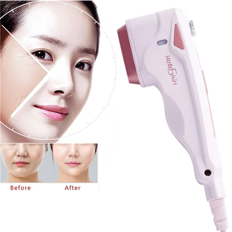 

Mini Hifu High Intensity Focused Ultrasound Bipolar RF Face Neck Lifting Massager Wrinkle Removal Tightening Radio Frequency