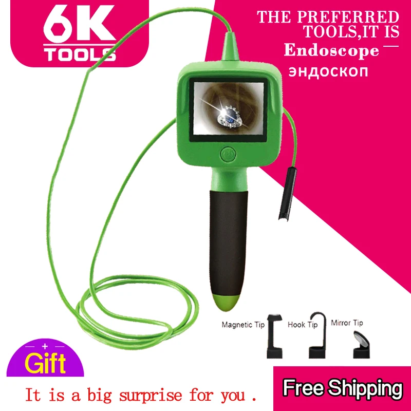 Home Endoscope HD Electronic Endoscope Bore-scopes Magnifying Screen Handheld Magnifying Glass with Led Lights Helping Hand
Home Endoscope HD Electronic Endoscope Bore-scopes Magnifying Screen Handheld Magnifying Glass with Led Lights Helping Hand