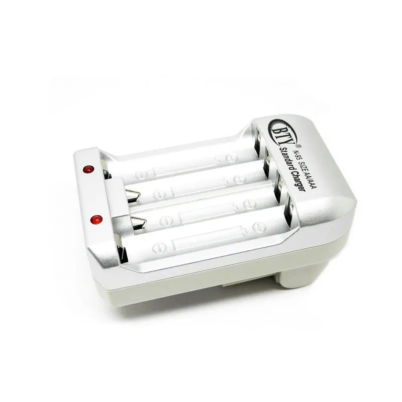 KingWei 2016 NEW 4 Pcs NiMH NiCD Batteries Charger For AA AAA NiMH /NiCD Rechargeable Battery High Quality For Toys Electronics
KingWei 2016 NEW 4 Pcs NiMH NiCD Batteries Charger For AA AAA NiMH /NiCD Rechargeable Battery High Quality For Toys Electronics